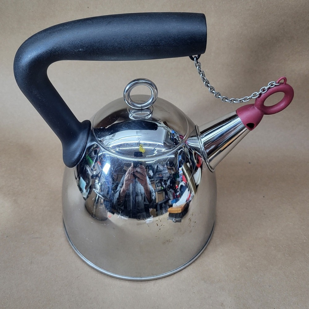 Michael Graves Design Stainless Steel Tea Kettle Modern Design